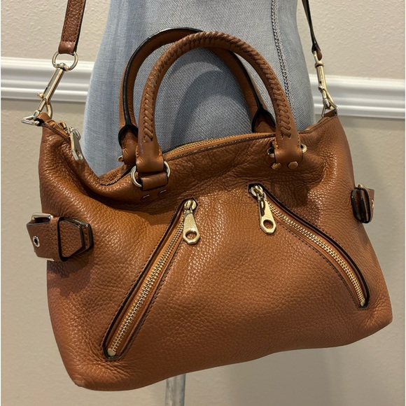 Rebecca Minkoff Moto Satchel Crossbody Bag - Picture 2 of 10